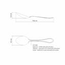 CUCHARA TRAMONTINA 63932/010 ITALY 12PZS32010