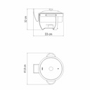 RECHAUD TRAMONTINA 61042/000 REDONDO 24CM