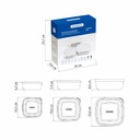 JUEGO CONTENEDORES TRAMONTINA 64220/800 CUADRADOS 16.5-19.6-23.6