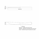 CUCHILLO TRAMONTINA 63917/980 MONACO 12PZS