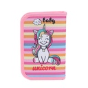 CARTUCHERA CON ÚTILES TRENDY 52588 UNICORNIO