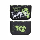 CARTUCHERA CON ÚTILES TRENDY 52586 FÚTBOL NEGRO