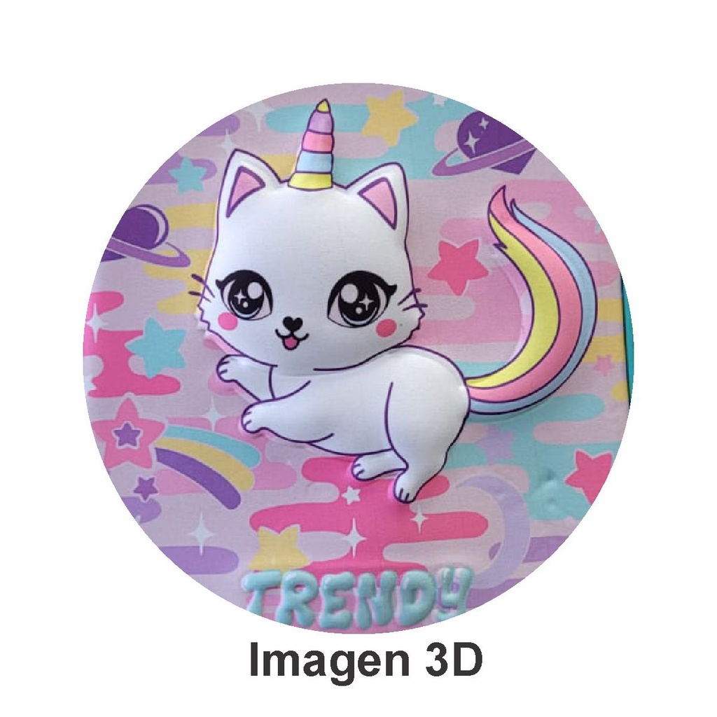 MOCHILA CARRO TRENDY 16783 GATITO