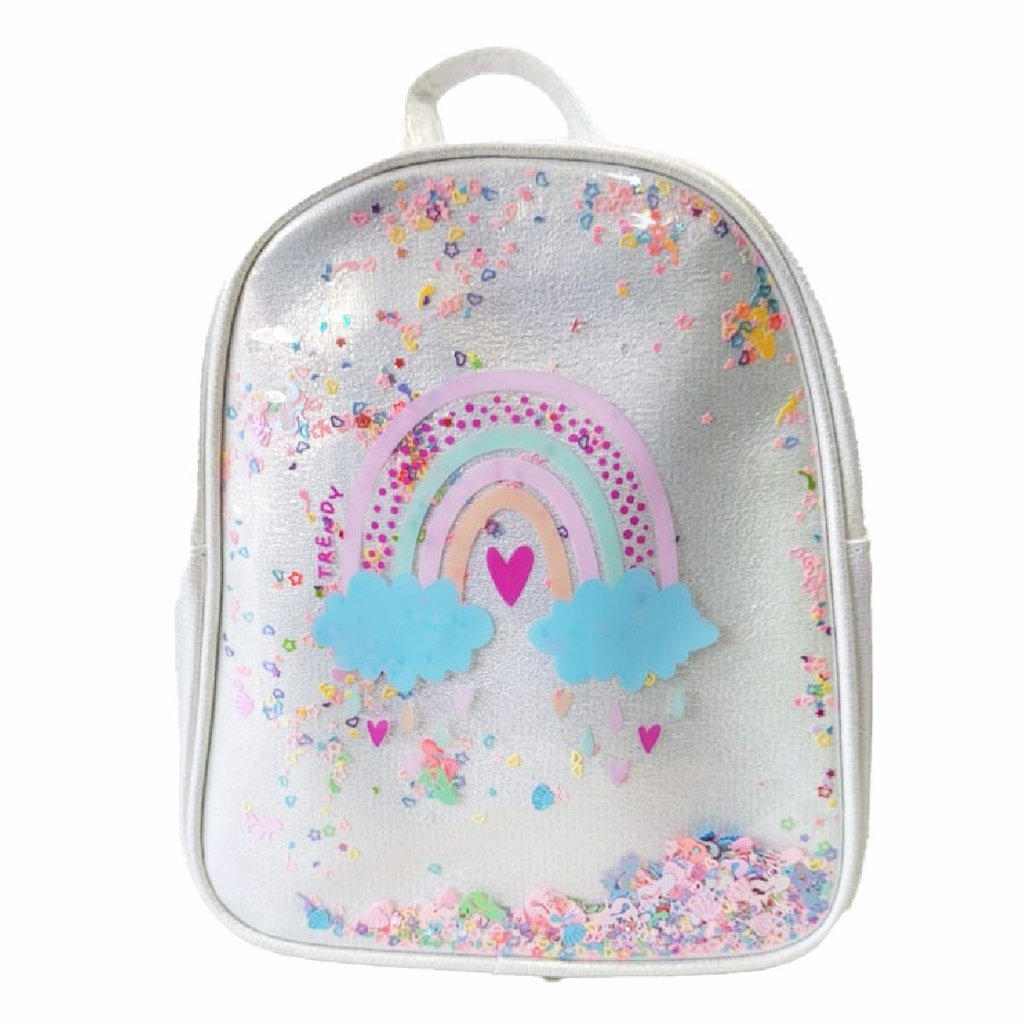 MOCHILA TRENDY 51435 BLANCO