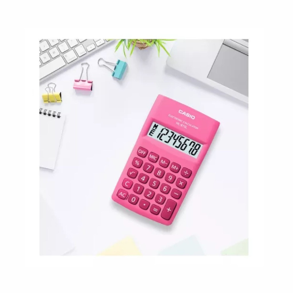 CALCULADORA CASIO HL-815L ROSA