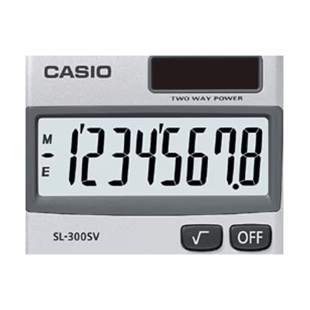 CALCULADORA CASIO SL-300TV