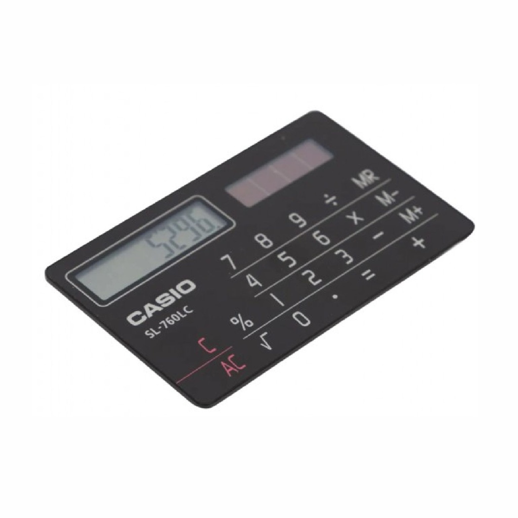 CALCULADORA CASIO SL-760LC NEGRO
