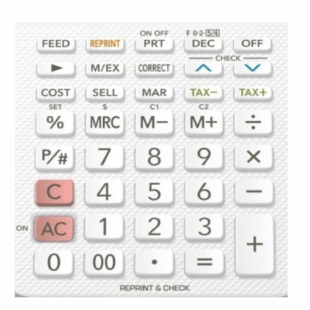 CALCULADORA CASIO HR-8RC BLANCO