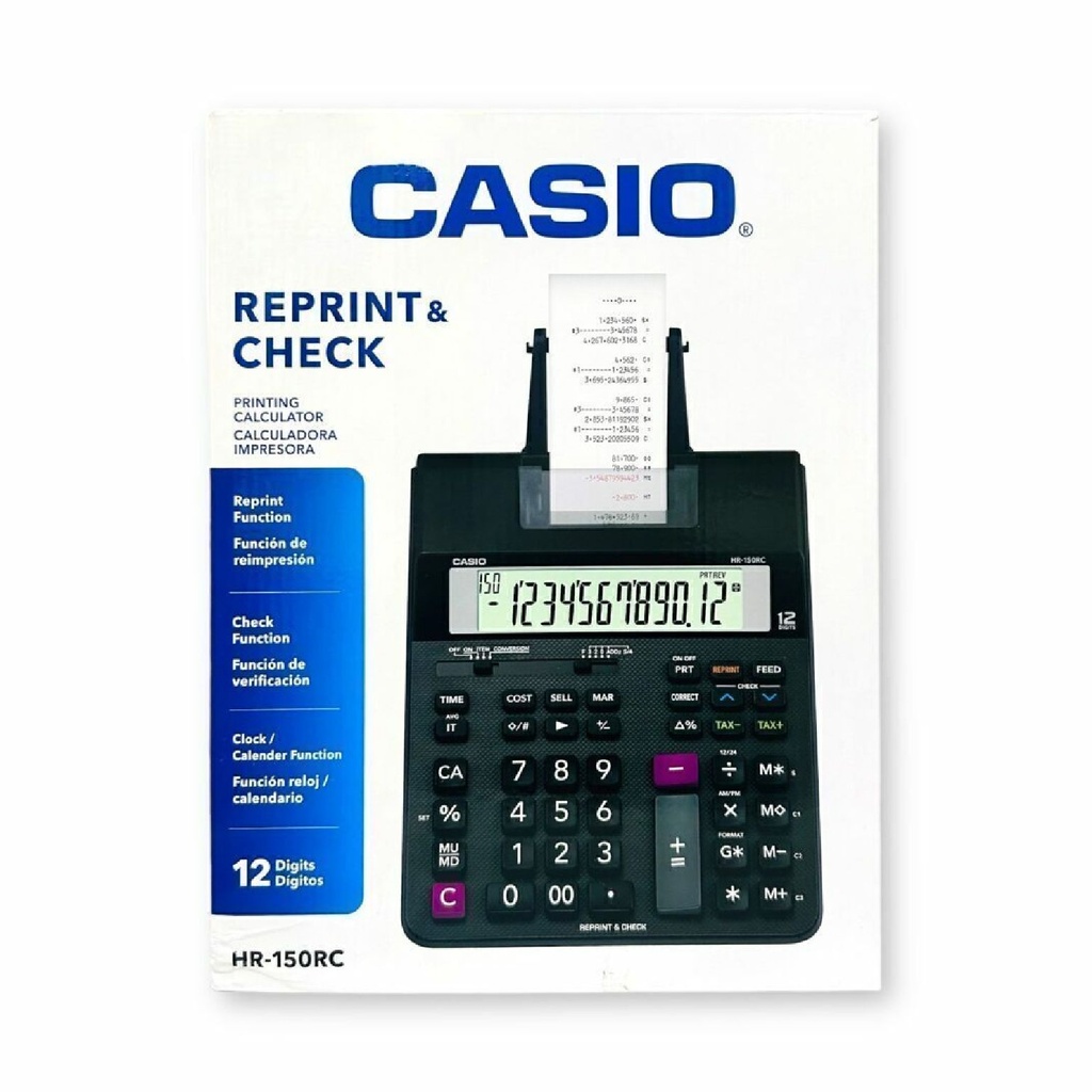 CALCULADORA CASIO HR-150RC