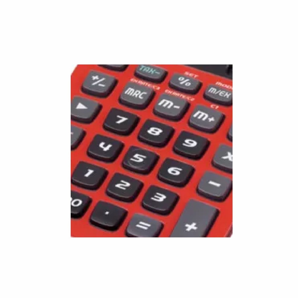 CALCULADORA CASIO JF-200TV ROJO