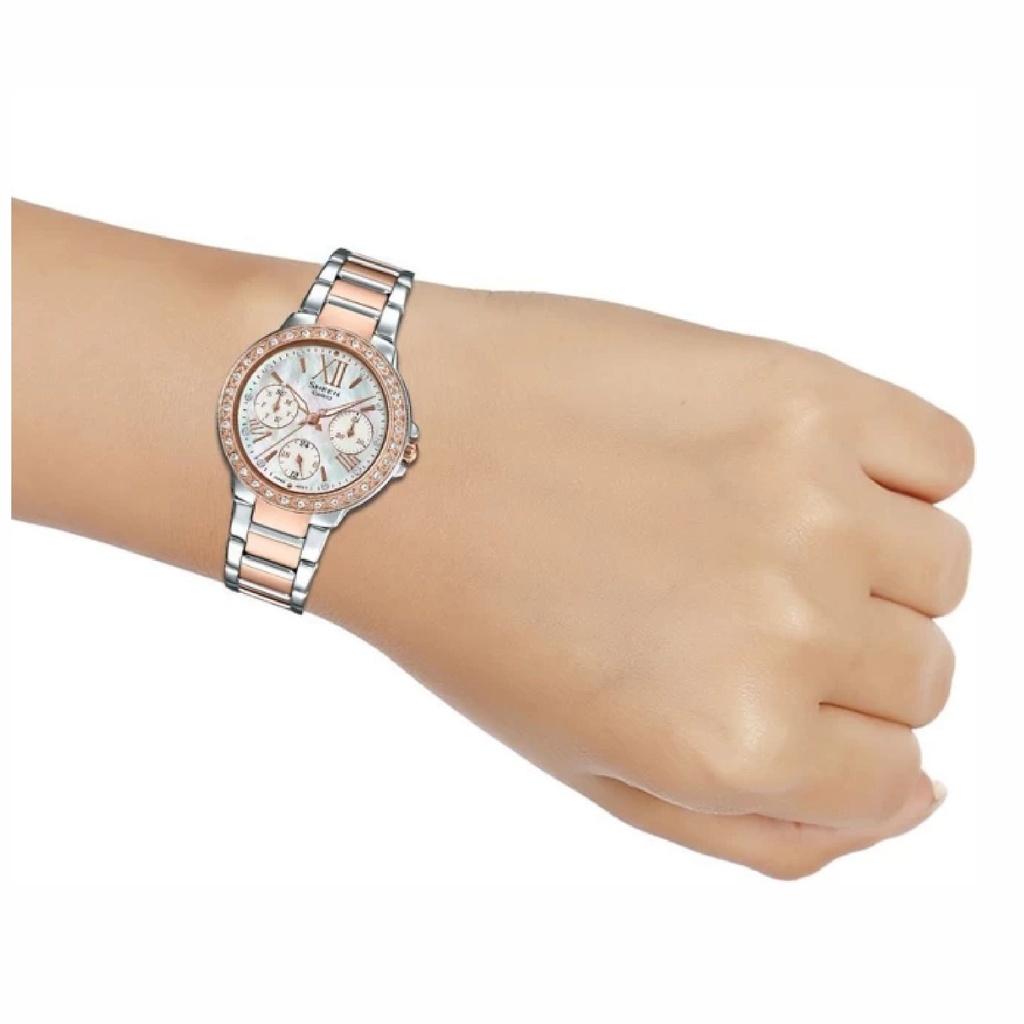RELOJ CASIO SHE-3052SPG 7A