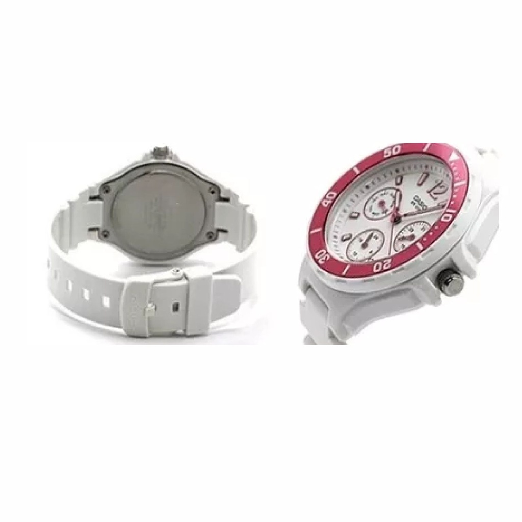 RELOJ CASIO LRW-250H BLANCO/ROSA