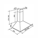 CAMPANA WHIRLPOOL WAI62AR 60CM