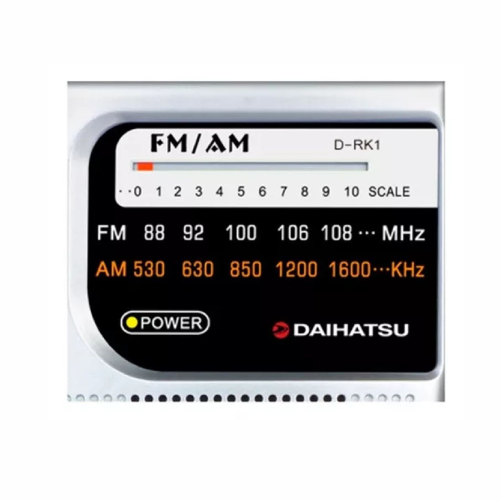 RADIO DAIHATSU D-RK1 PORTATIL