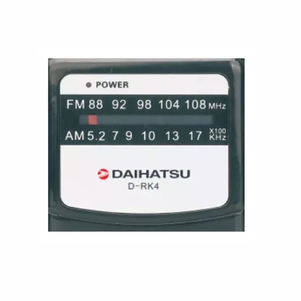 RADIO DAIHATSU D-RK4 PORTATIL
