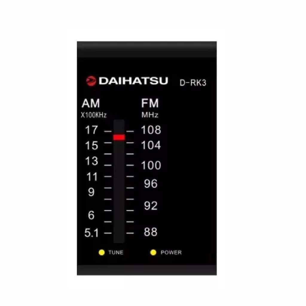 RADIO DAIHATSU D-RK3 PORTATIL