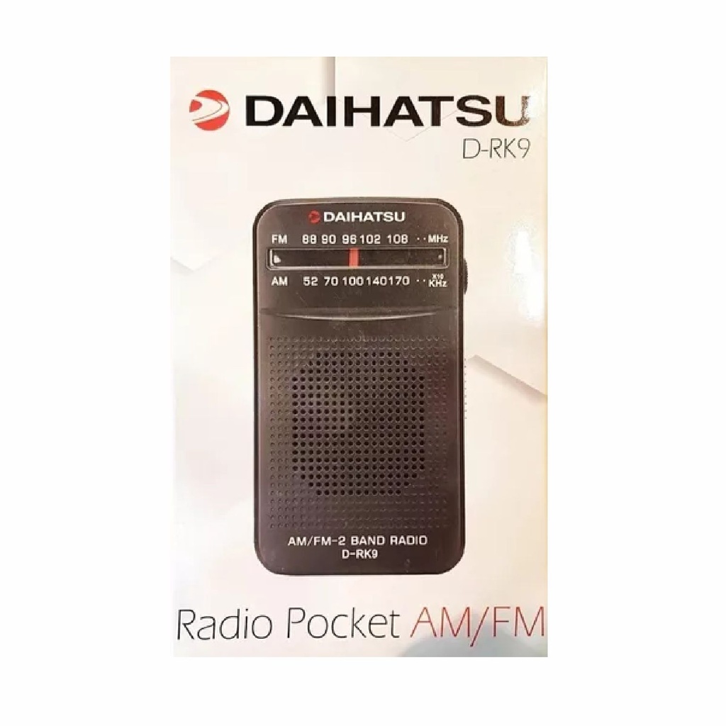 RADIO DAIHATSU D-RK9 PORTATIL