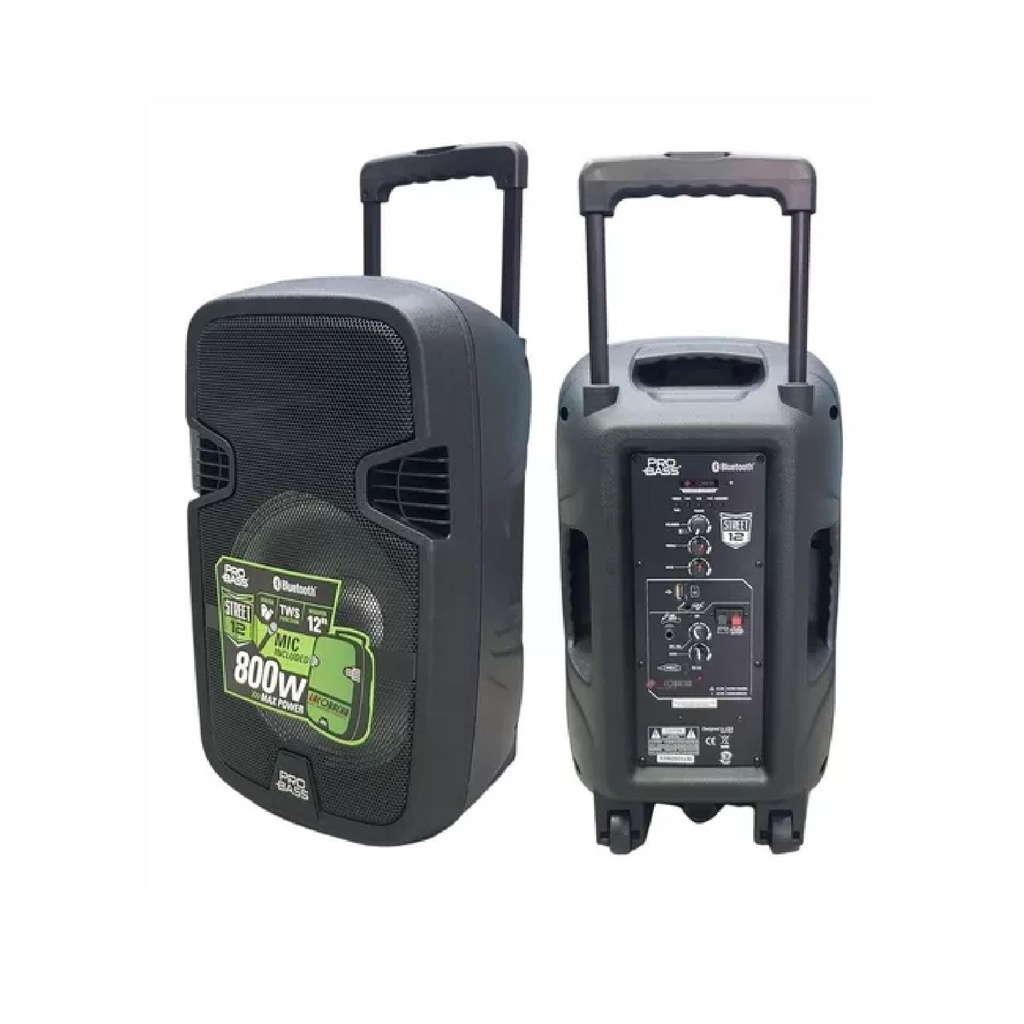 PARLANTE PROBASS STREET12 800W