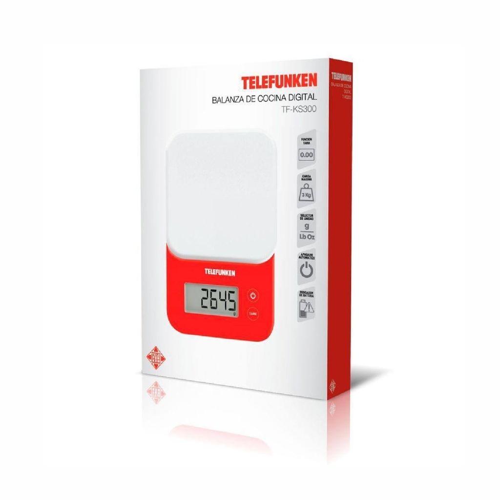 BALANZA COCINA TELEFUNKEN TF-KS300 DIGITAL