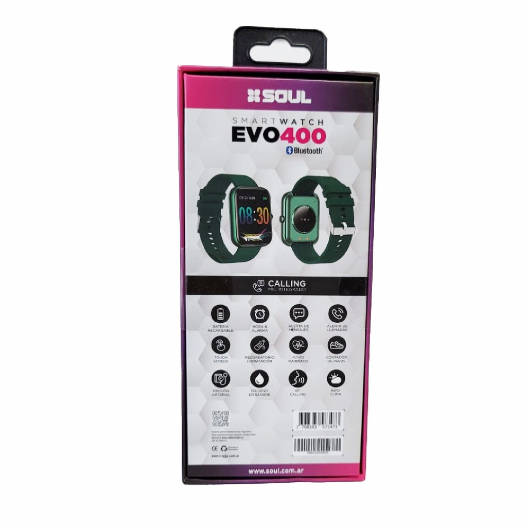 RELOJ SOUL SMW-EVO400VE VERDE