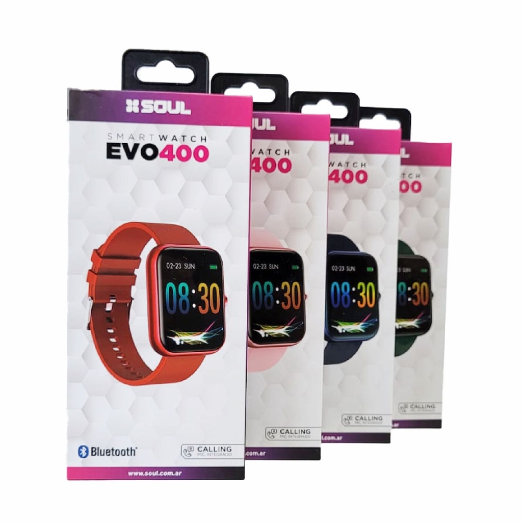 RELOJ SOUL SMW-EVO400RO ROJO