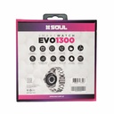 RELOJ SOUL SMW-EVO1300PL PLATEADO