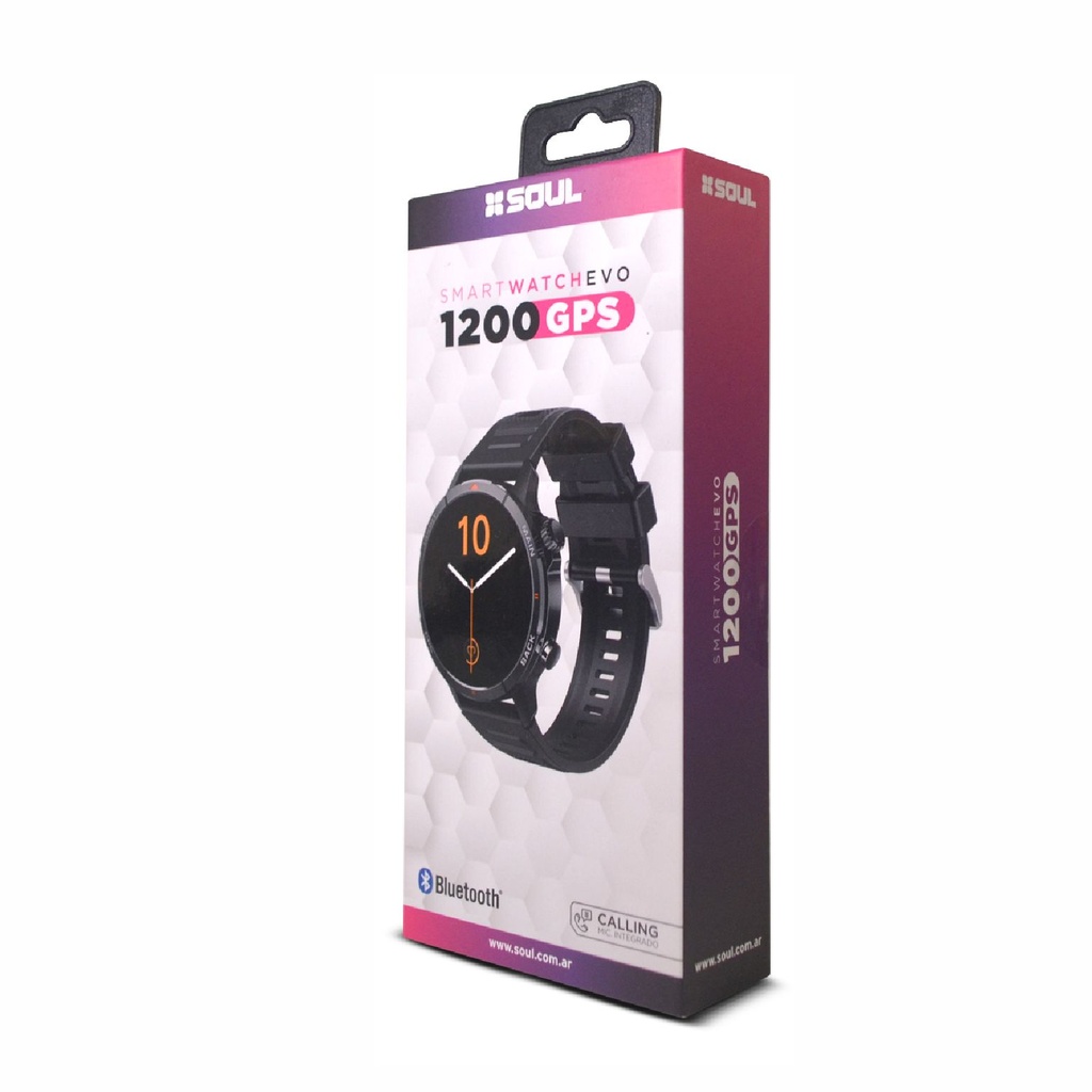 RELOJ SOUL SMW-EVO1200NE NEGRO