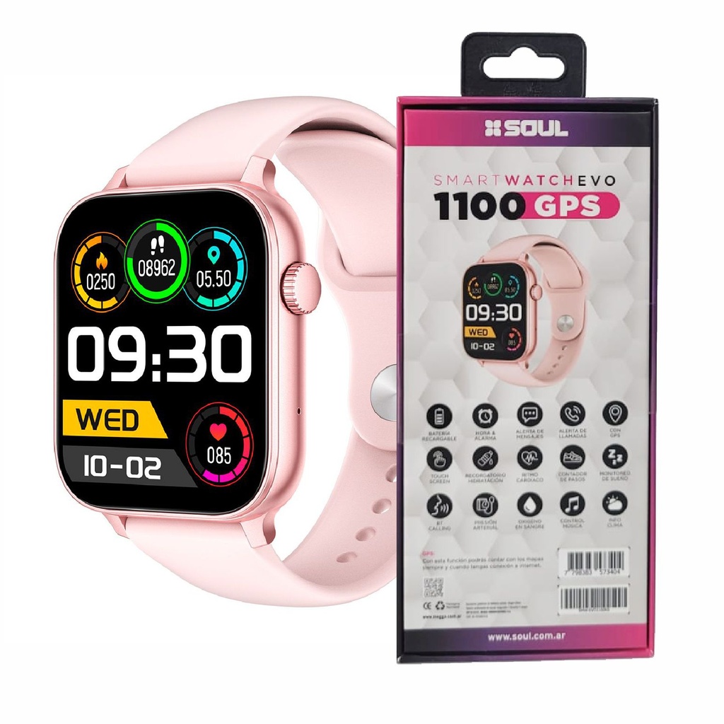 RELOJ SOUL SMW-EVO1100RS ROSA
