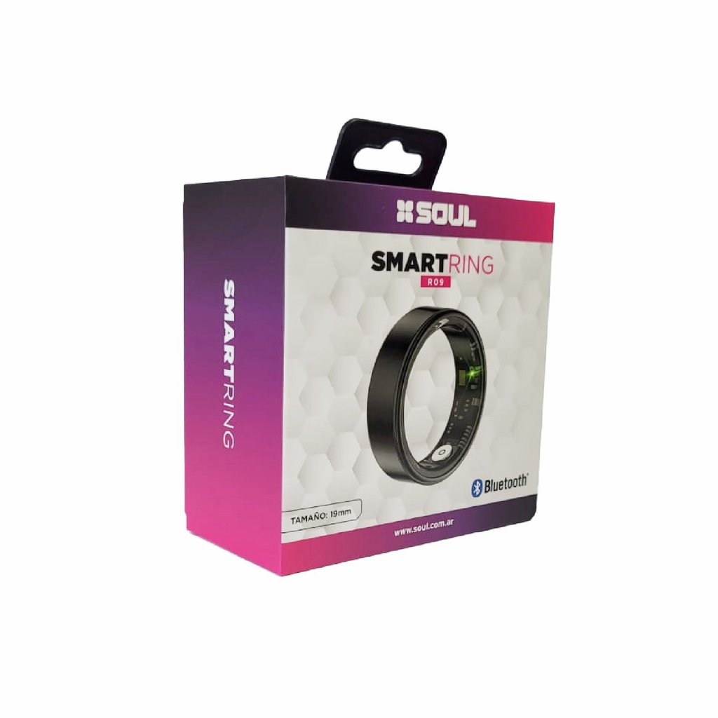 SMART RING SOUL SMW-R09 19.0mm NEGRO