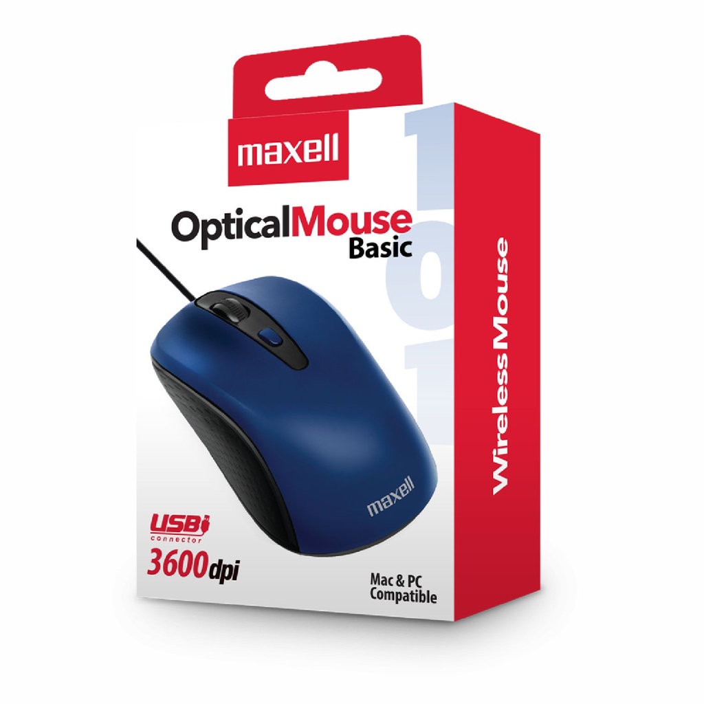 MOUSE MAXELL MOWR-101 NAVY