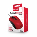 MOUSE MAXELL MOWR-101 ROJO93393
