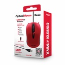 MOUSE MAXELL MOWR-101 ROJO