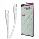 CABLE DE DATOS SOUL CLASSIC USB-PD60TT TC-TC