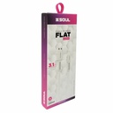 CABLE DE DATOS SOUL FLAT USB-FLIGHTBL LIGHTNING 1.2M
