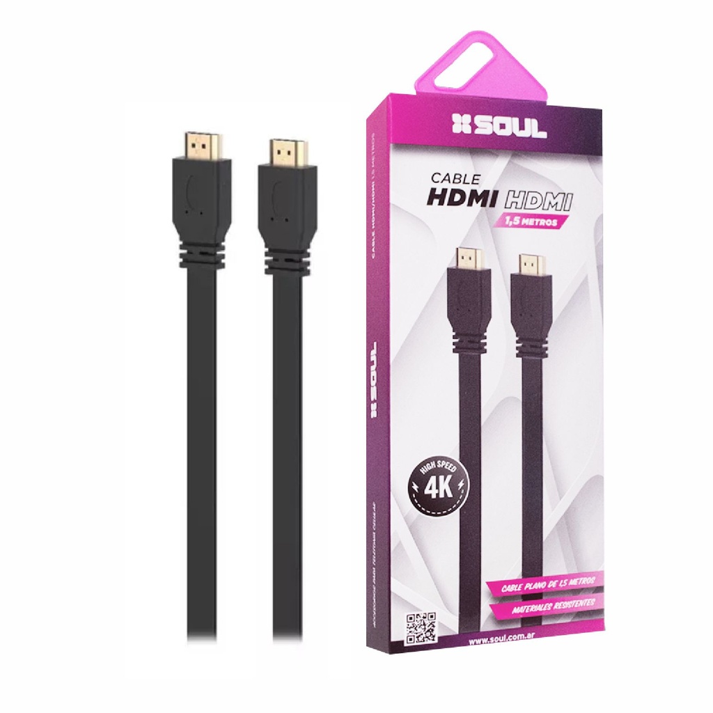 CABLE SOUL HDMI-P01 HDMI 1.5M