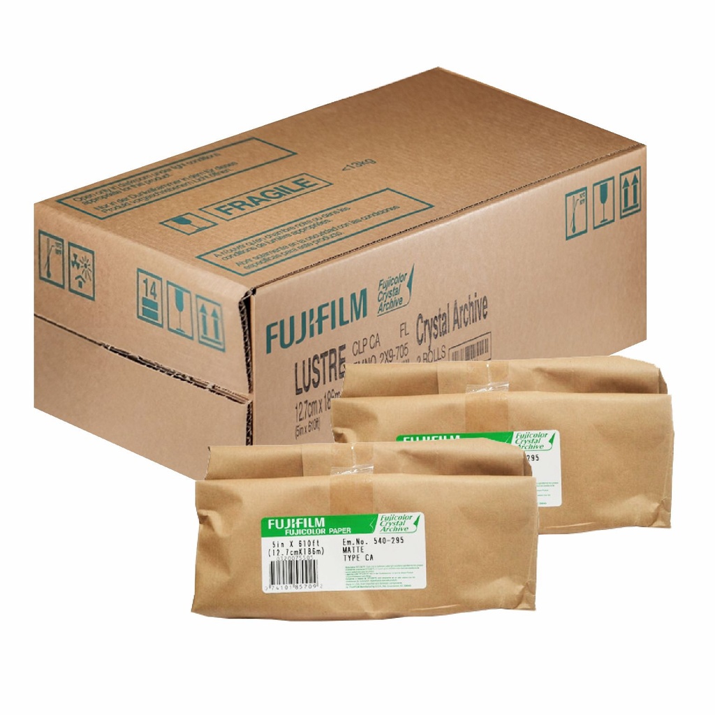PAPEL FUJI TYPE CA 12.7x186 LUSTRE