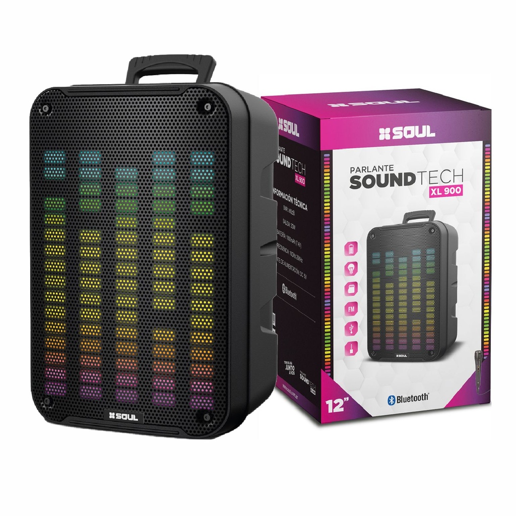 PARLANTE SOUL PLT-XL900 30W