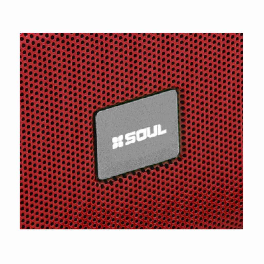 PARLANTE SOUL PLT-XS350RO ROJO