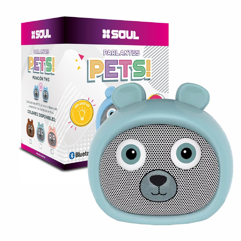 PARLANTE SOUL PLT-IBEARVE VERDE