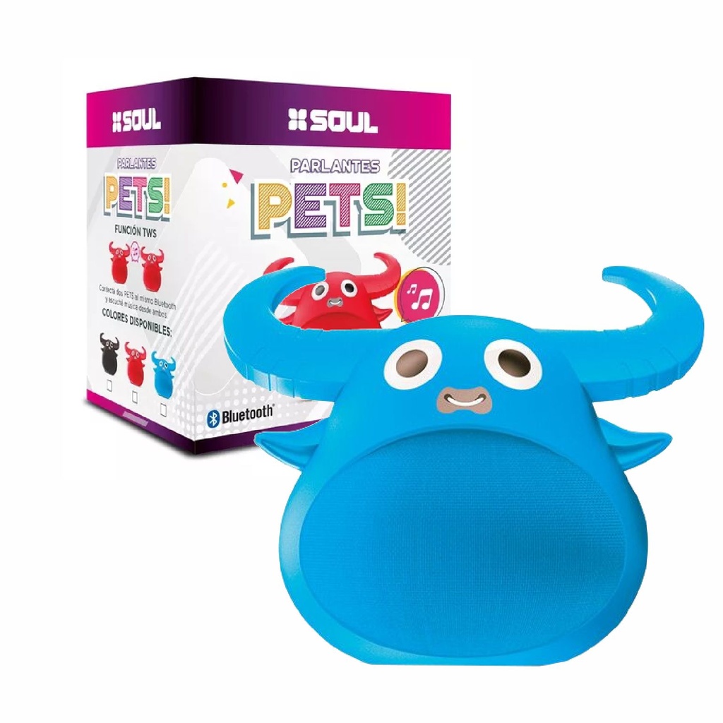 PARLANTE SOUL PLT-IBULLAZ AZUL