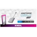 HUB SOUL ADAP-3EN1C USB TC