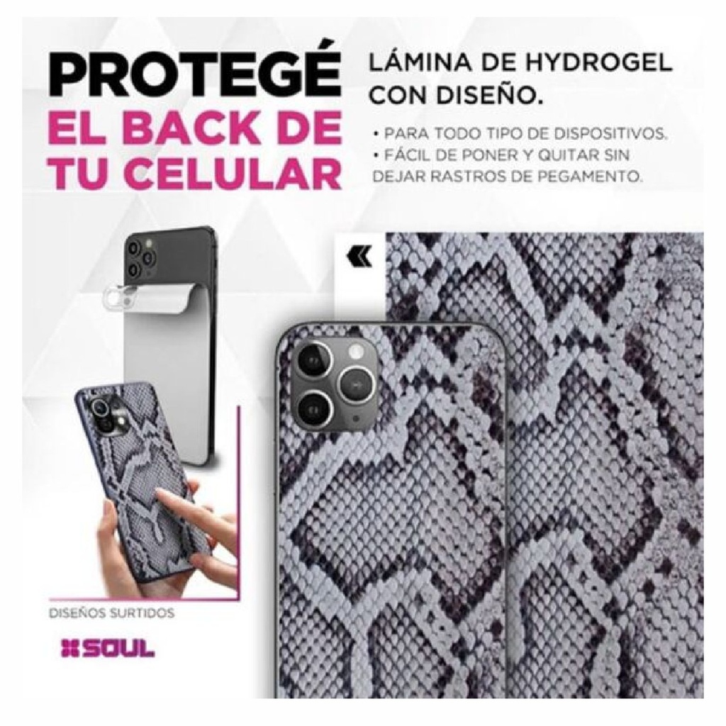 FILMINA SOUL BACKSTICKER x 50 SURTIDO