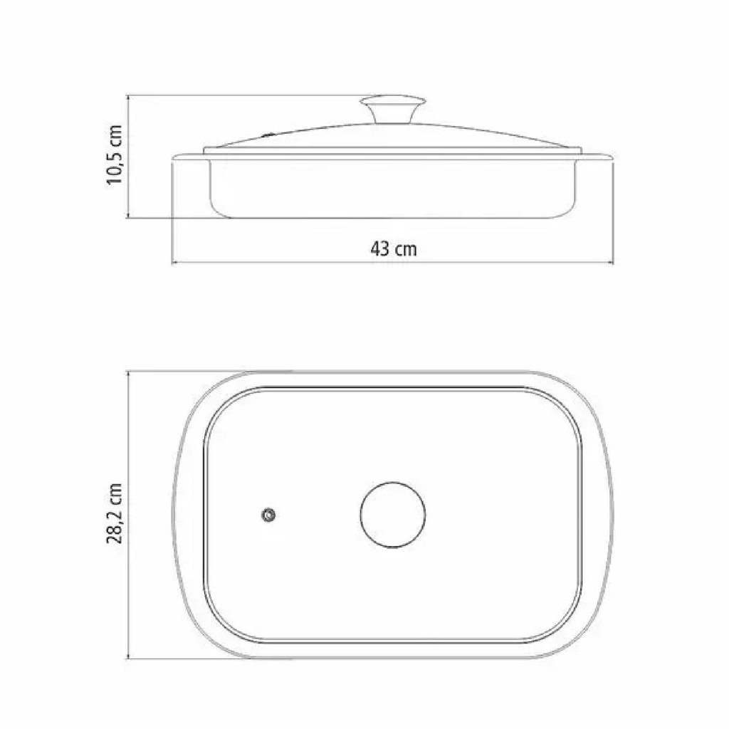 ASADERA TRAMONTINA 61315/434 COSMOS 43CM