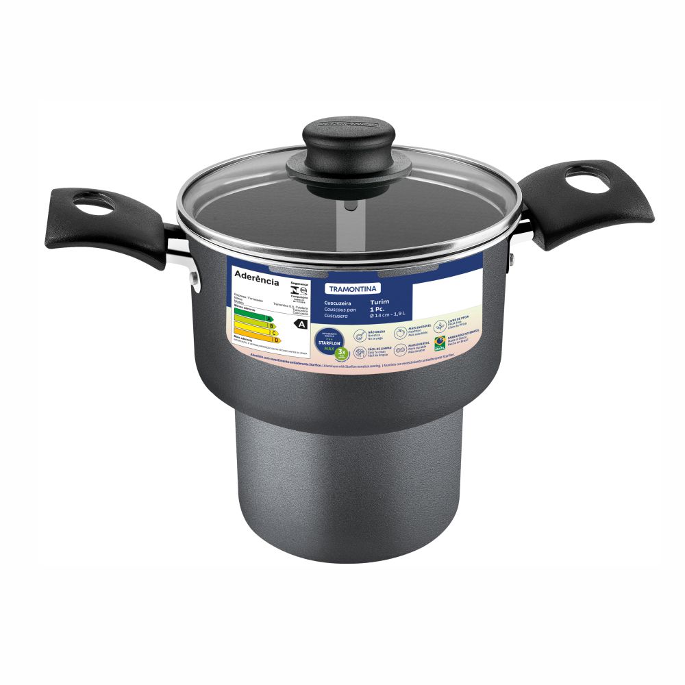 CACEROLA TRAMONTINA 20268/614 TURIM CUSCUSERA
