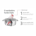 CACEROLA TRAMONTINA 62284/240 UNA 24CM