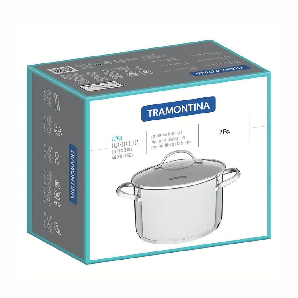 CACEROLA TRAMONTINA 62284/240 UNA 24CM