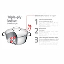 CACEROLA TRAMONTINA 62654/160 ALLEGRA 16CM