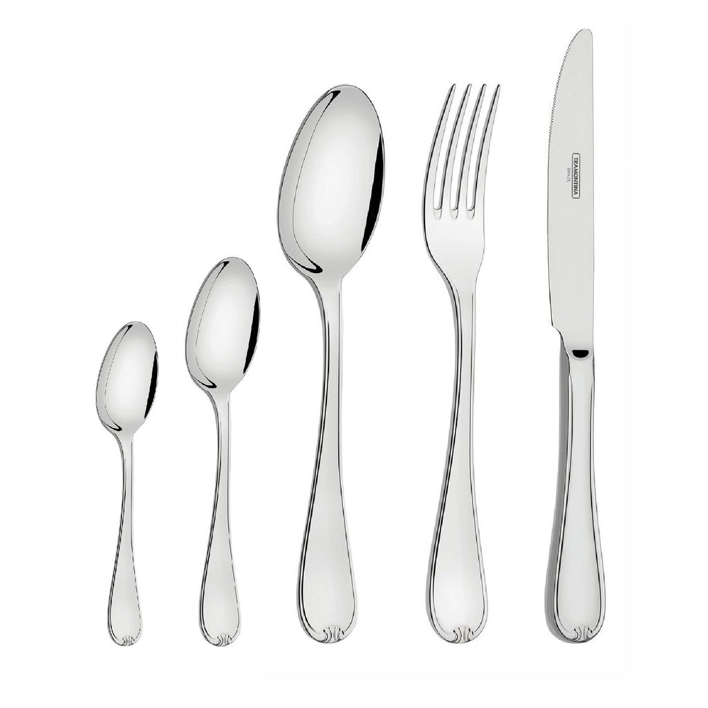 CUCHARA DE CAFE TRAMONTINA 63924/080 VICENZA 12PZS