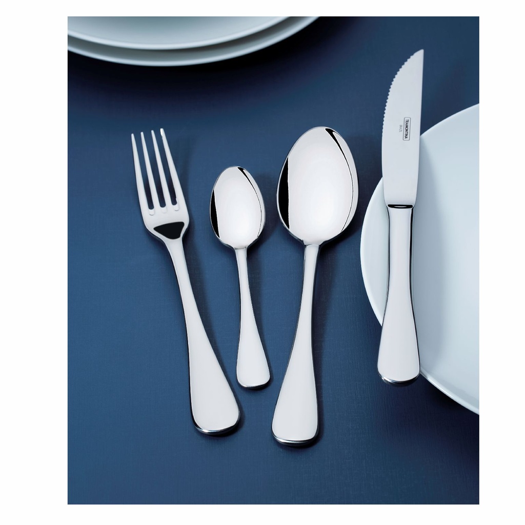 CUCHARA DE POSTRE TRAMONTINA 63928/040 CLASSIC 12PZS