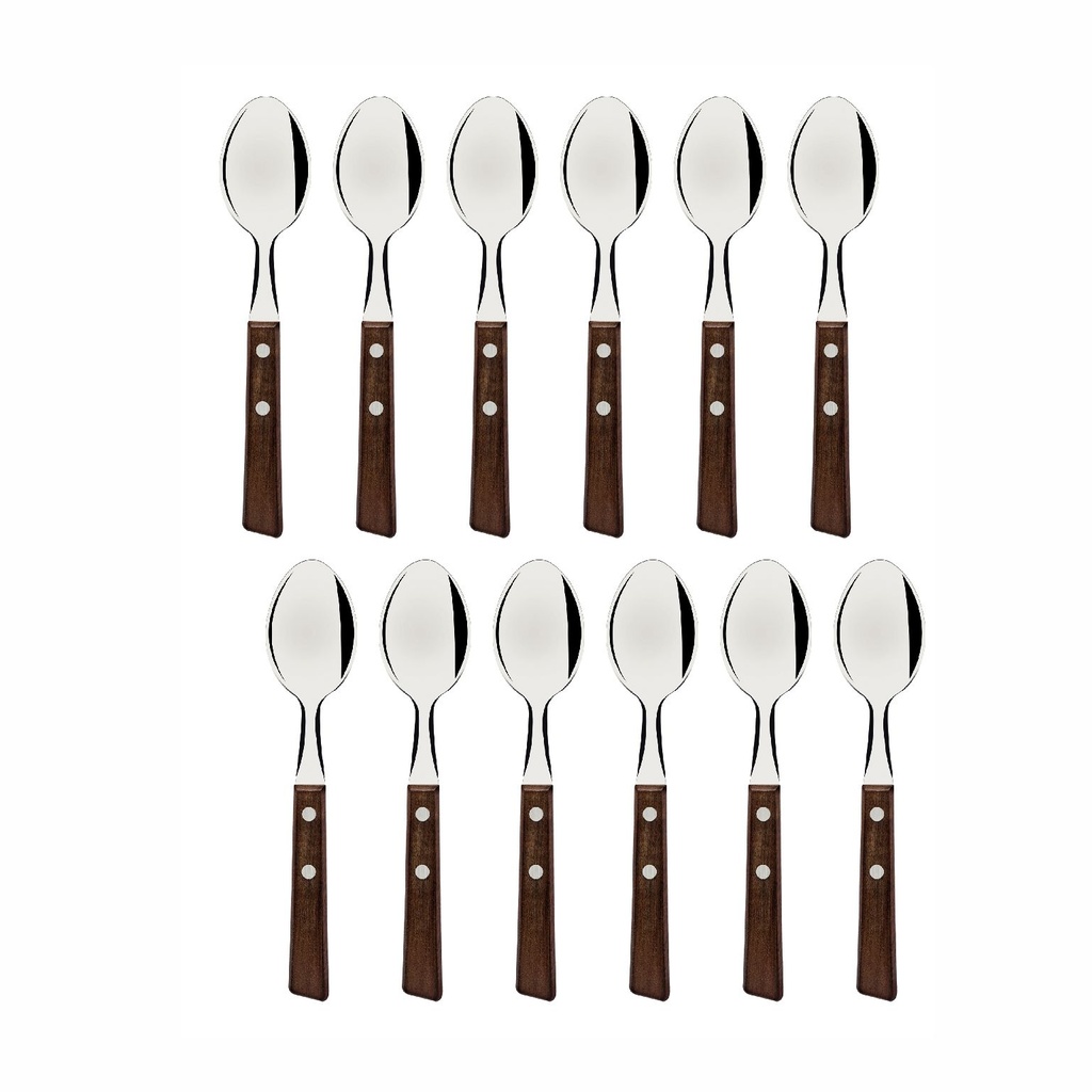 CUCHARA DE TE TRAMONTINA 22207/900 TRADICIONAL 12PZS